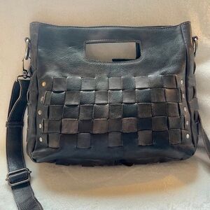 Bed Stu orchid bag black rustic